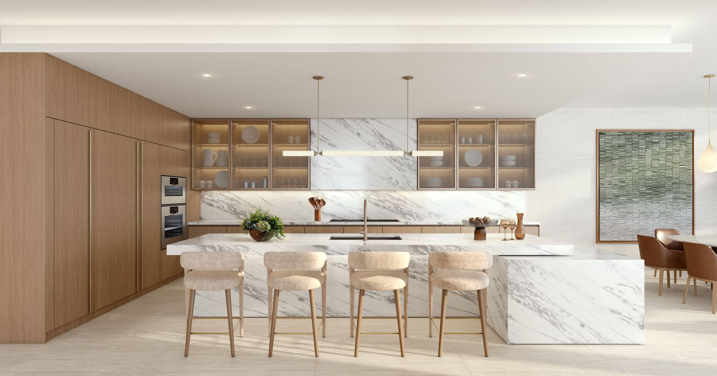 Italian kitchen with Gaggenau appliances