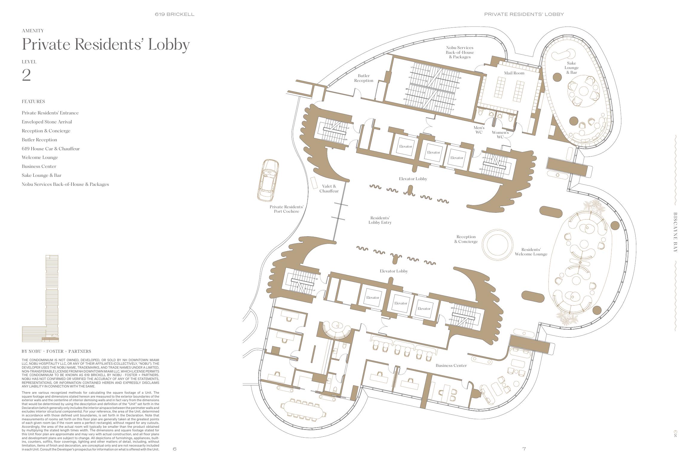 Social, arrival & gardens published plate